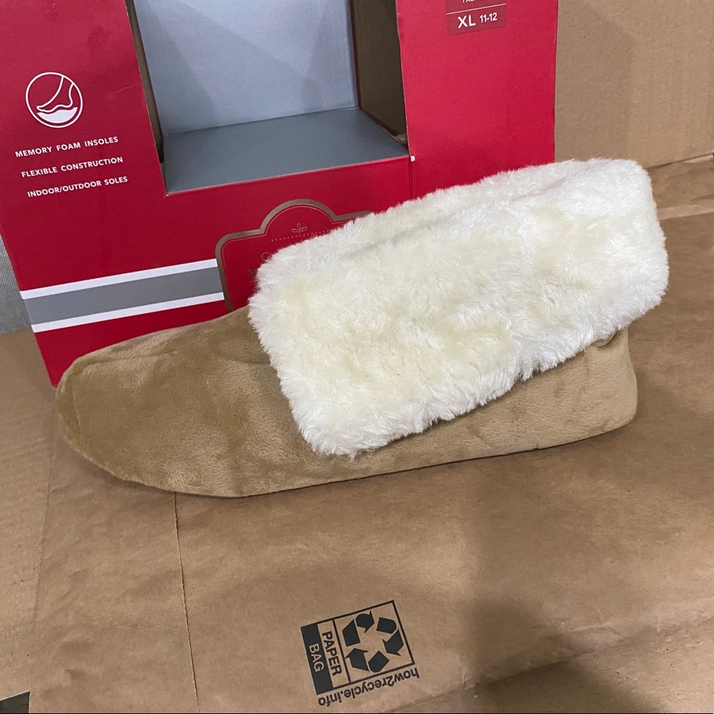 Memory Foam Slippers  X-Large Women Size 11-12
